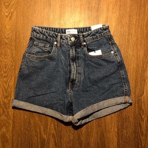 ZARA HI-RISE SHORTS